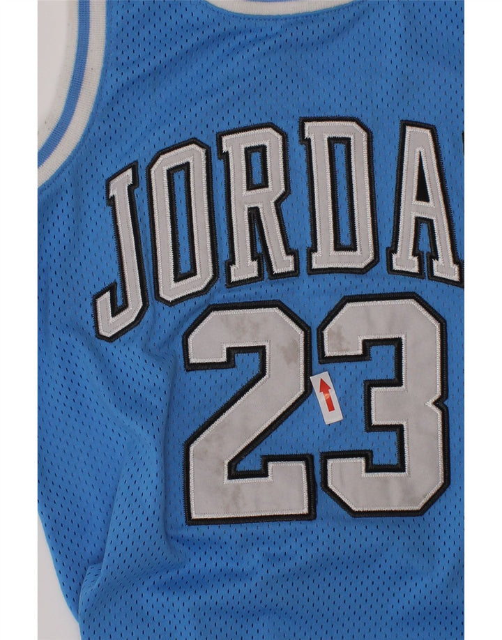 Jordan Boys Michael Jordan Graphic Jersey Top 8-9 años Azul Poliéster