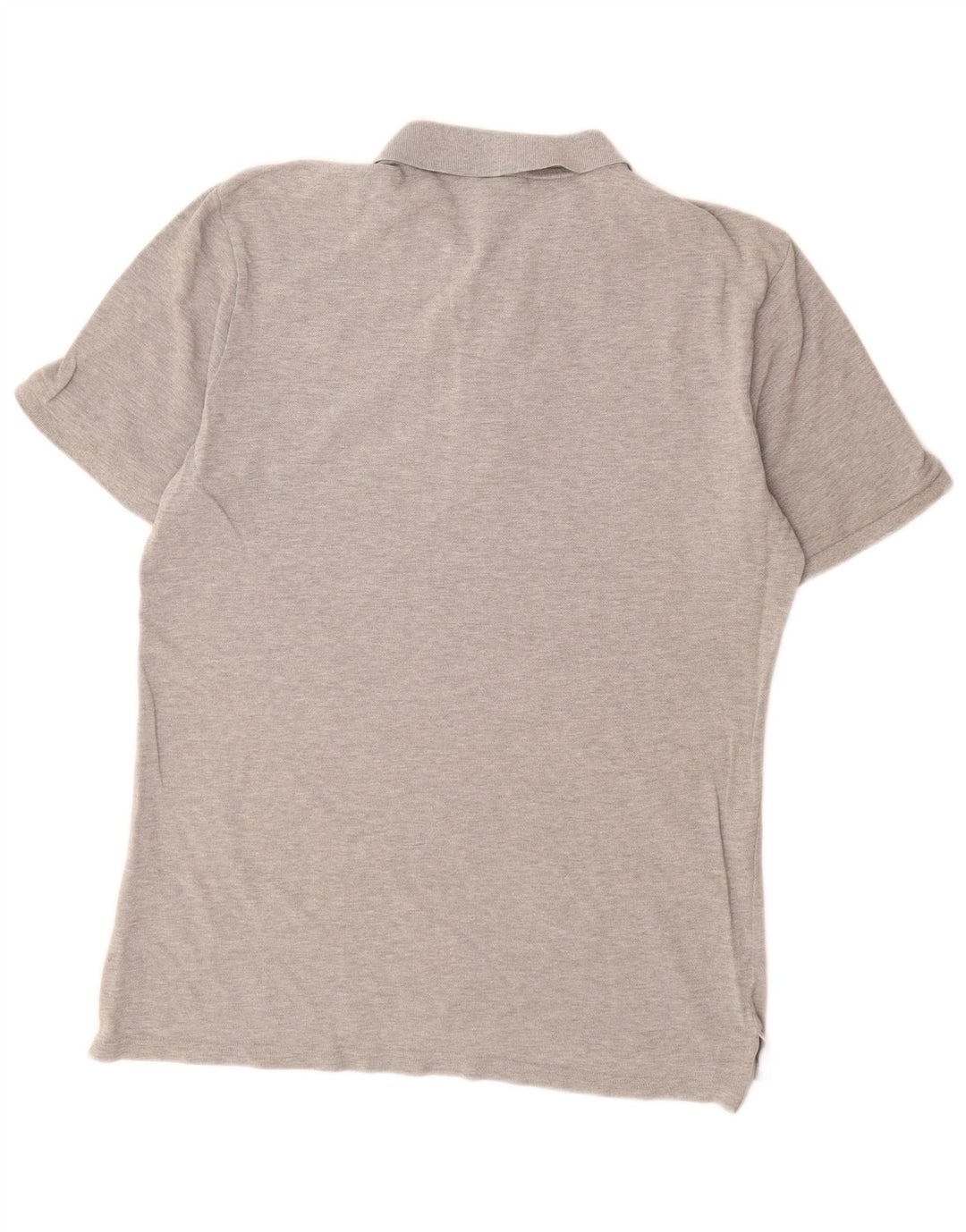Polo Nike Hombre De Algodón Moteado Gris Medio