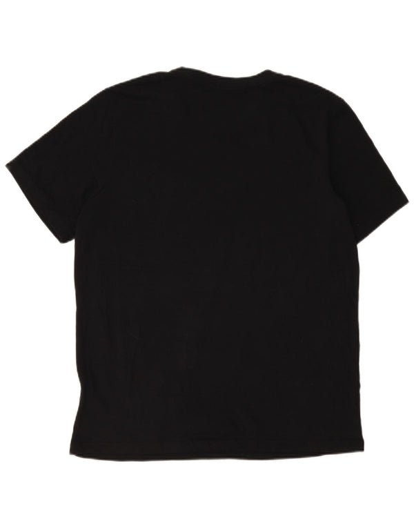 Nike - Camiseta Dri Fit para hombre, talla grande, algodón negro