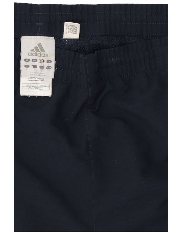 Adidas Mens Climacool Sport Shorts Grande Azul Marino Colorblock Poliéster