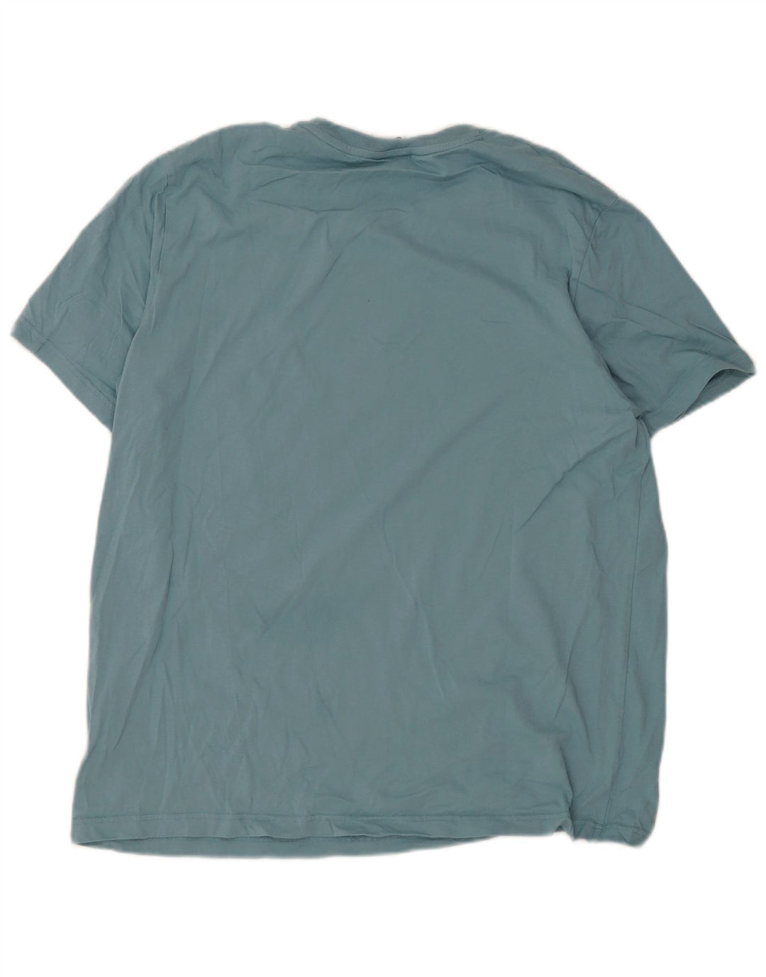 Nike Camiseta gráfica para hombre Top 2XL Algodón azul