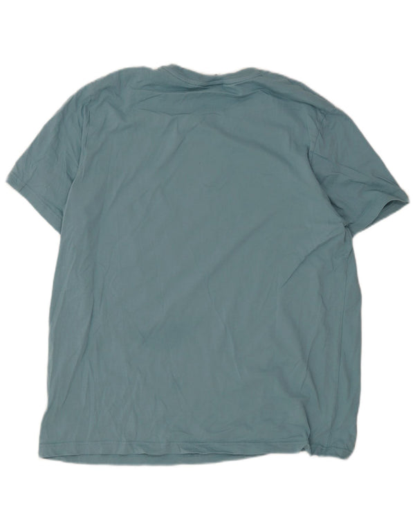 Nike Camiseta gráfica para hombre Top 2XL Algodón azul