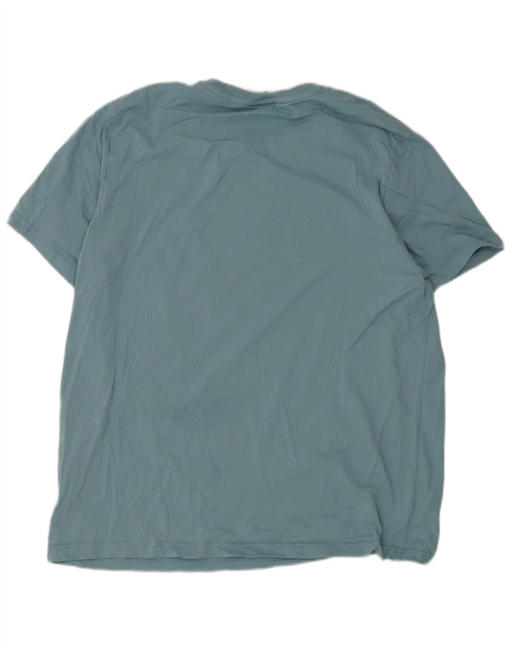 Nike Camiseta gráfica para hombre Top 2XL Algodón azul