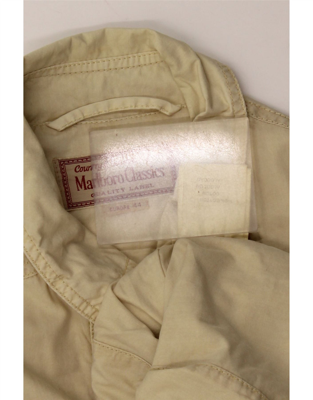 Marlboro Classics Chaqueta utilitaria para mujer EU 44 XL Algodón beige