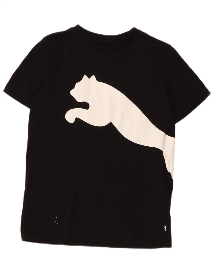 Puma Camiseta gráfica para niña 13-14 años Negro