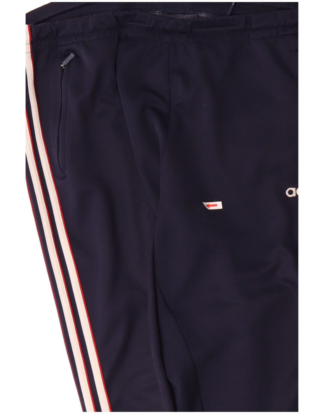 ADIDAS Pantalones de chándal para hombre Joggers UK 44/46 Large Azul marino Poliéster