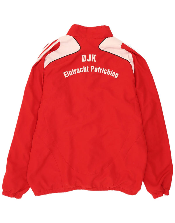 Adidas - Chaqueta de chándal para hombre, talla 48/50, color rojo deportivo
