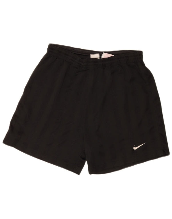 Pantalón corto deportivo Nike para hombre Poliéster a rayas negras medianas