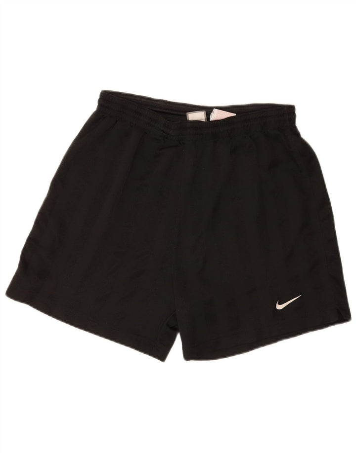 Pantalón corto deportivo Nike para hombre Poliéster a rayas negras medianas