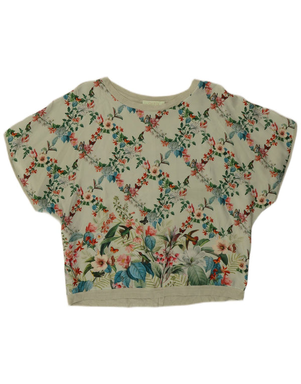 Blusa Oasis para mujer Top UK 10 Small Green Floral