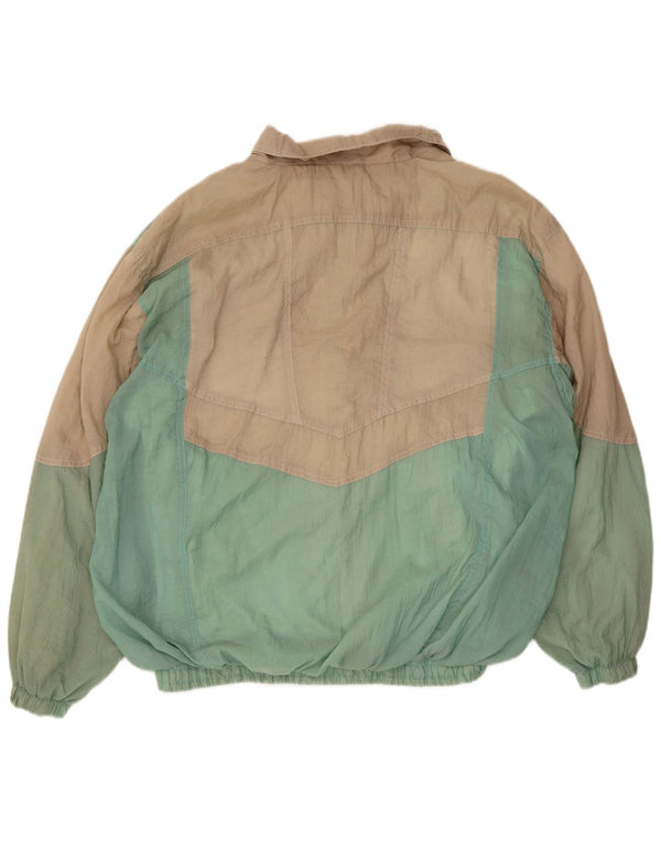 Jennifer - Chaqueta de chándal para mujer, talla 40, talla grande, multicolor, color block