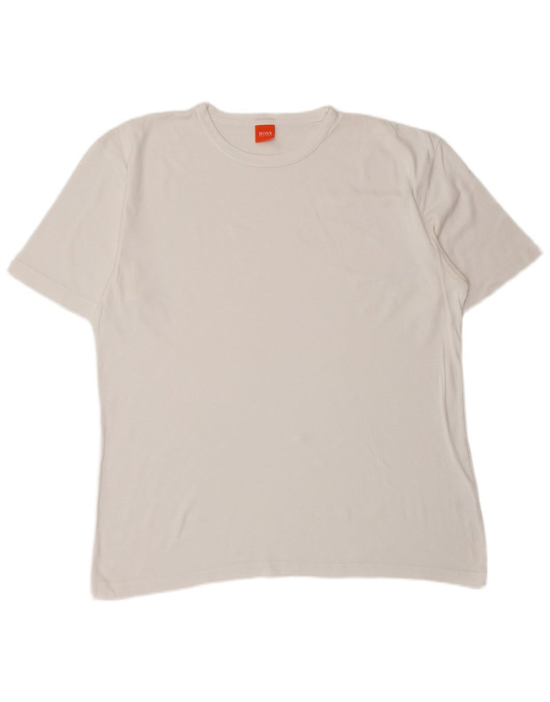 HUGO BOSS Camiseta Hombre Top XL Blanco Algodón