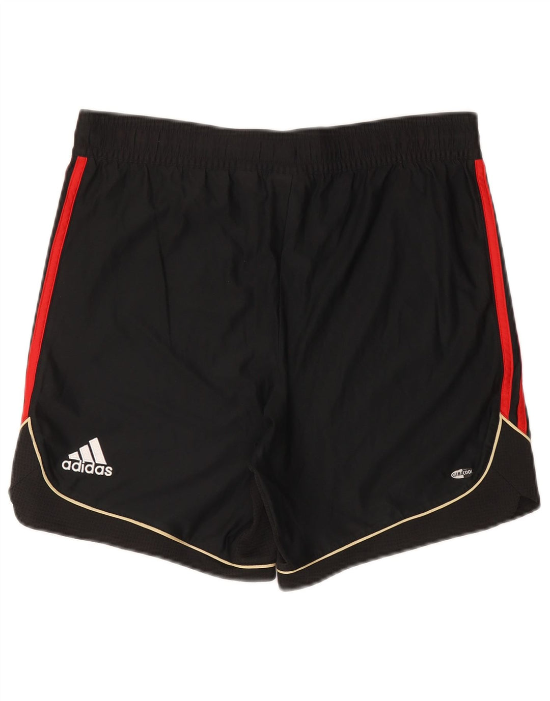 Adidas Mens AC Milan Sport Shorts Medio Negro Poliéster