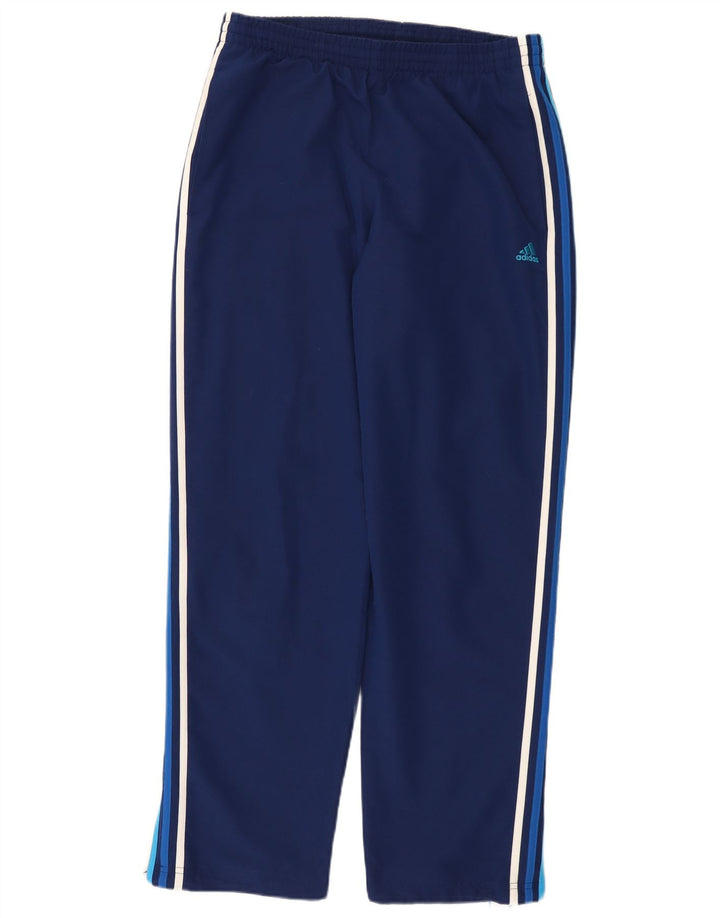 Adidas Hombre Climalite Pantalones De Chándal Medio Azul Marino Poliéster