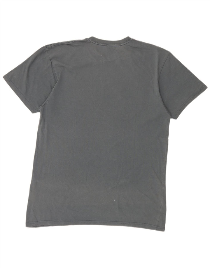 Vans Camiseta clásica con gráfico para hombre, talla grande, gris