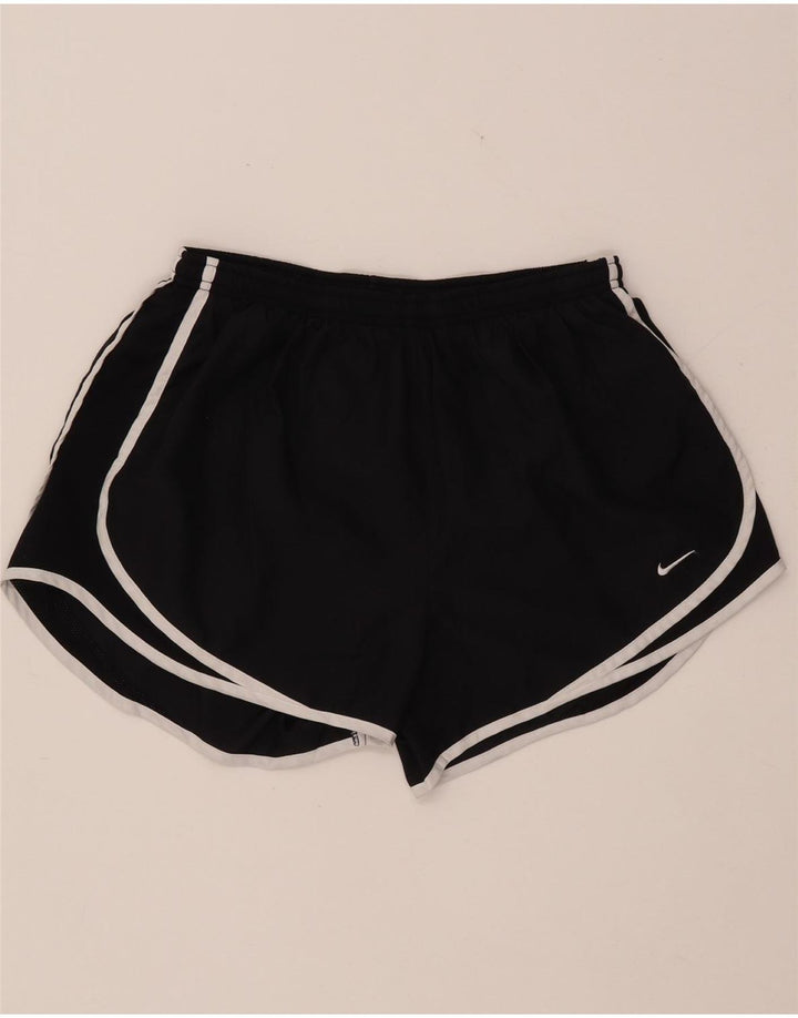 NIKE - Pantalones cortos deportivos Dri Fit para mujer, talla 40, color negro