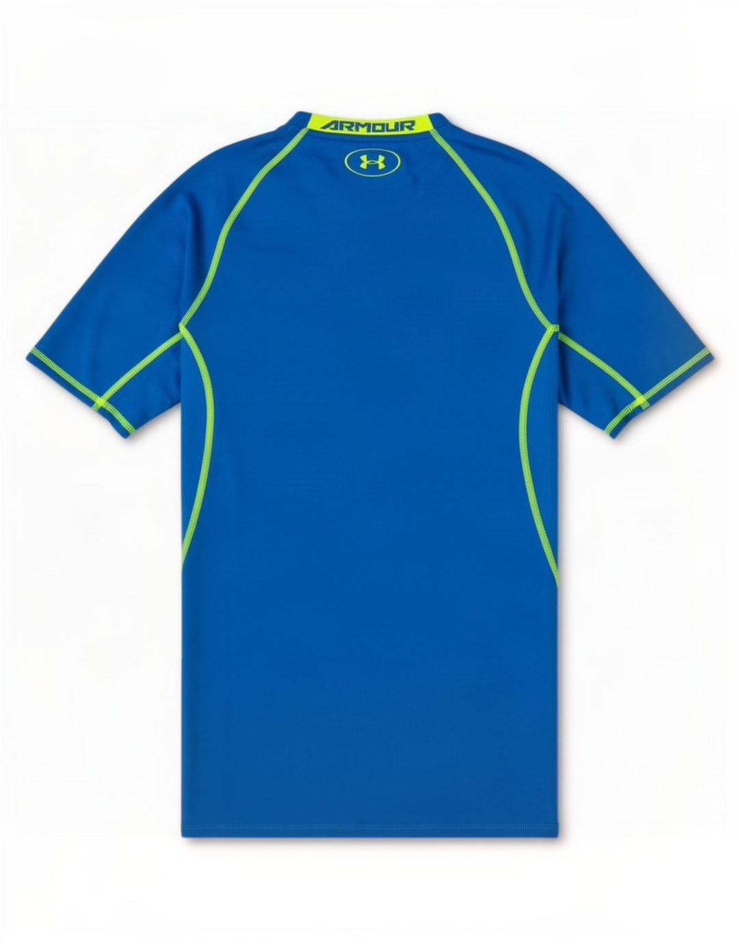Under Armour Hombre Heat Gear Camiseta Top Poliéster Azul Medio