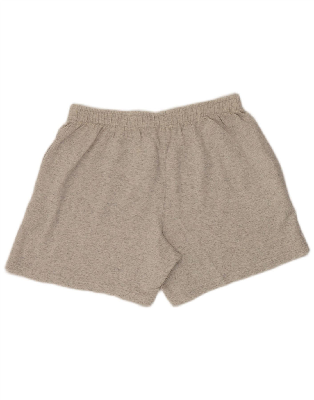Champion Pantalones cortos deportivos para hombre de algodón moteado gris grande
