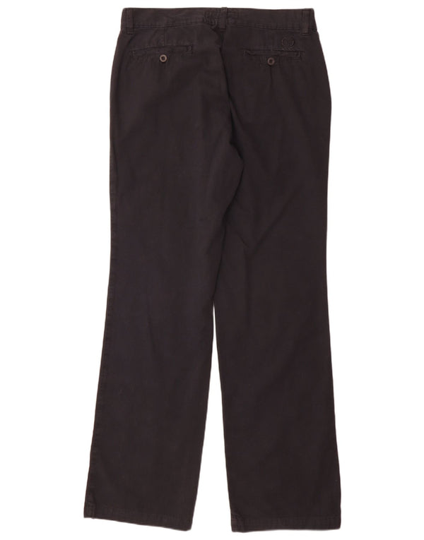 Sergio Tacchini Pantalón chino recto para hombre IT 50 Large W34 L34 Azul marino