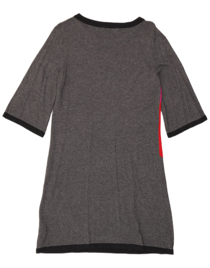 Marks & Spencer Vestido tipo jersey para mujer UK 44 Gris medio Colorblock