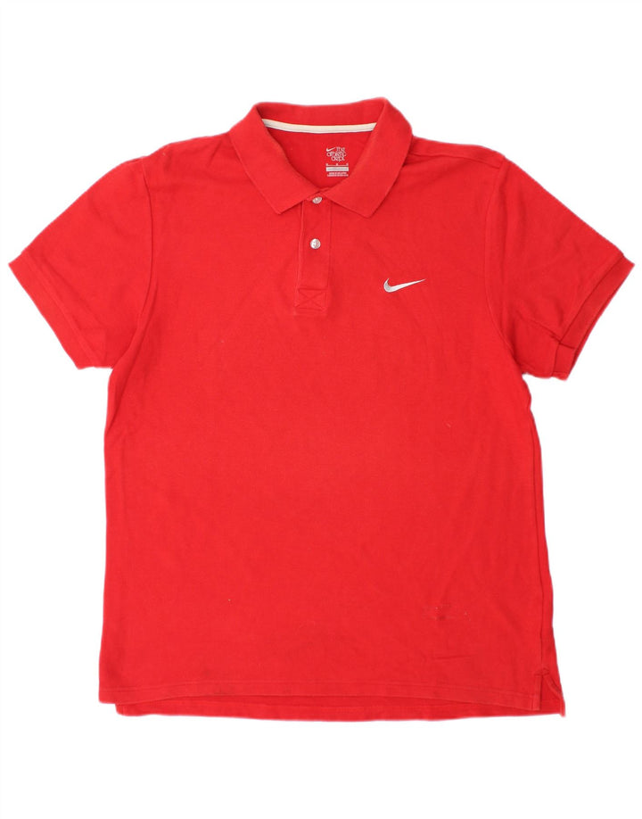 Polo NIKE Hombre Algodón Rojo Medio