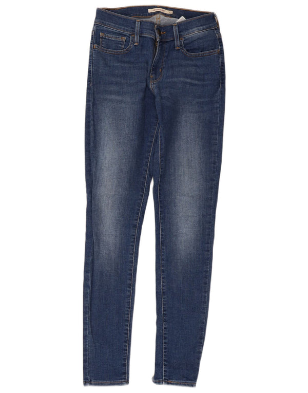 Vaqueros Levi's 710 Super Skinny para mujer W27 L30 Algodón azul