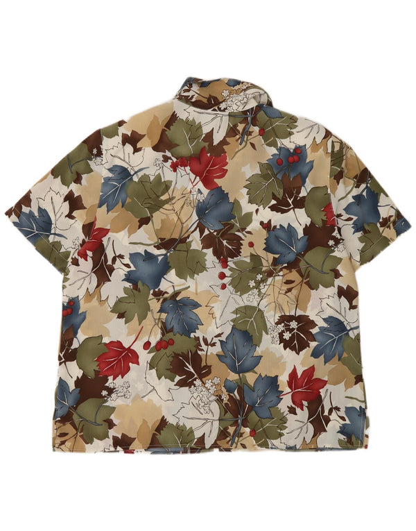 Alfred Dunner Blusa de Manga Corta para Mujer UK 46 Grande Multicolor