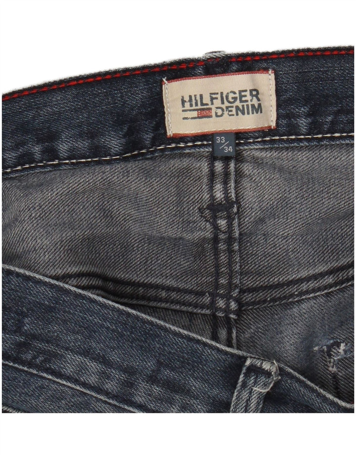 Tommy Hilfiger Vaqueros ajustados para hombre W33 L34 Azul marino