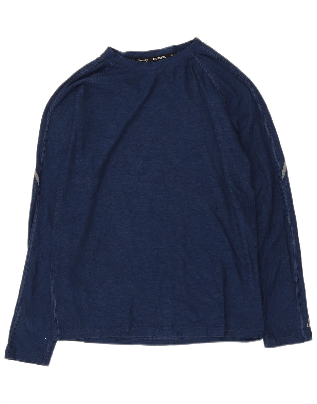Russell Athletic Boys Dri-Power Top manga larga 10-11 años grande azul marino