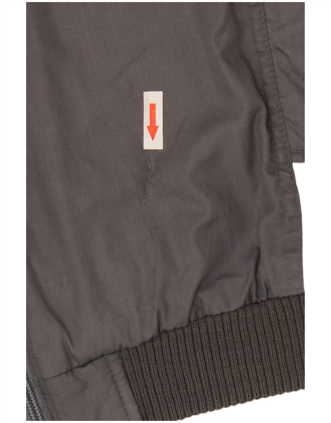 Canda Chaqueta Bomber para Hombre UK 40 Grande Gris Colorblock Poliéster