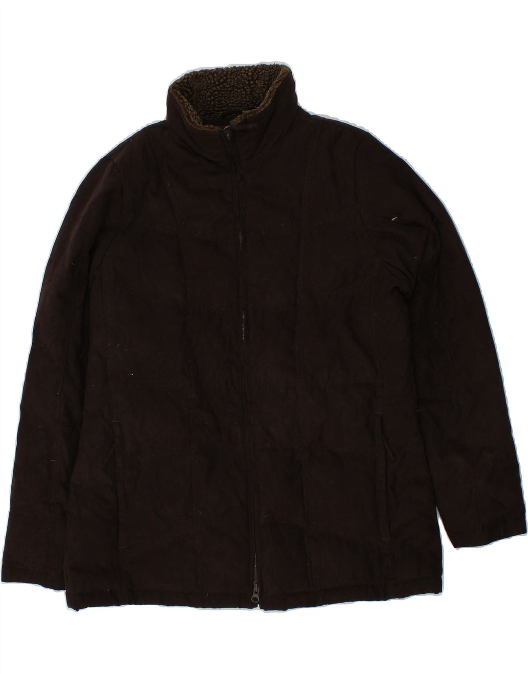 L.L.BEAN Womens Padded Jacket UK 16 Large Brown Polyester Vintage L.L.Bean and Second-Hand L.L.Bean from Messina Hembry 