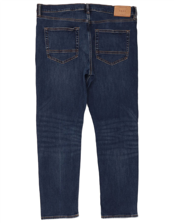 Marks & Spencer Jeans ajustados para hombre W36 L29 Algodón azul
