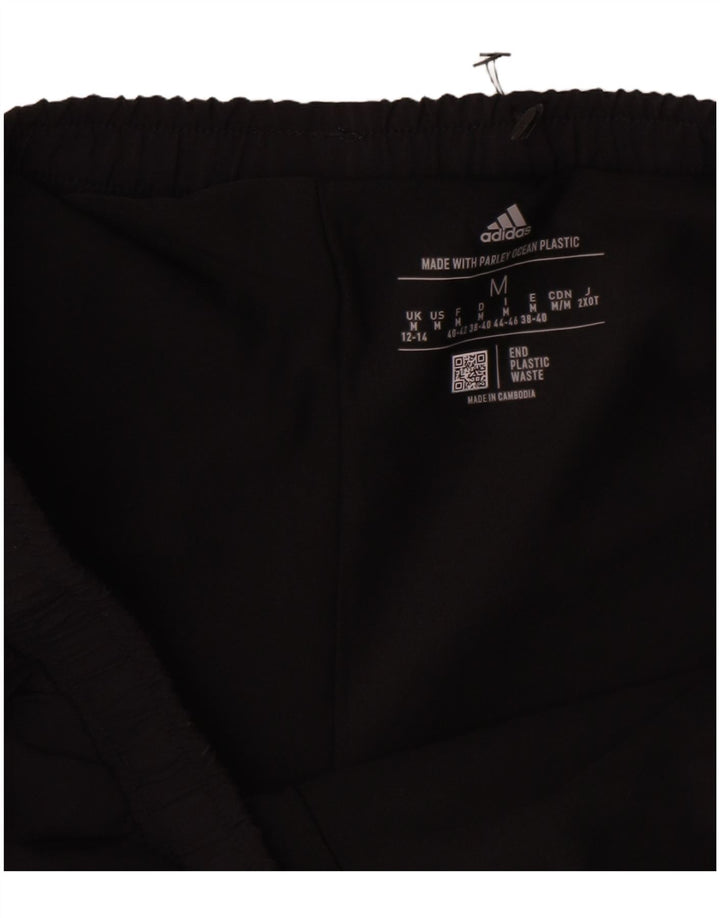 Adidas Pantalones cortos deportivos para mujer UK 12/14 Mediano Negro Poliéster
