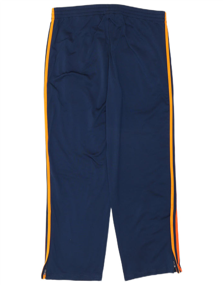 Adidas - Pantalón de chándal para hombre, talla 42/44, talla grande, azul marino, poliéster
