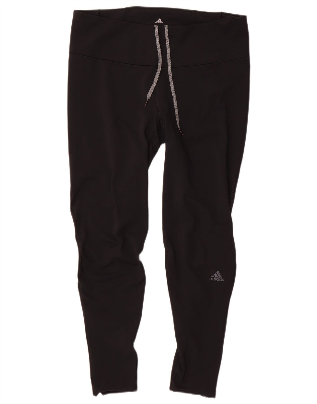 Adidas Climacool Graphic Leggings para mujer UK 16/18 Grande Negro Poliéster
