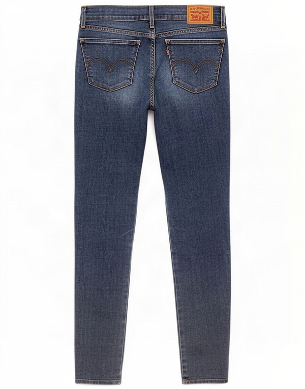 Vaqueros Levi's 710 Super Skinny para mujer W28 L32 Algodón azul