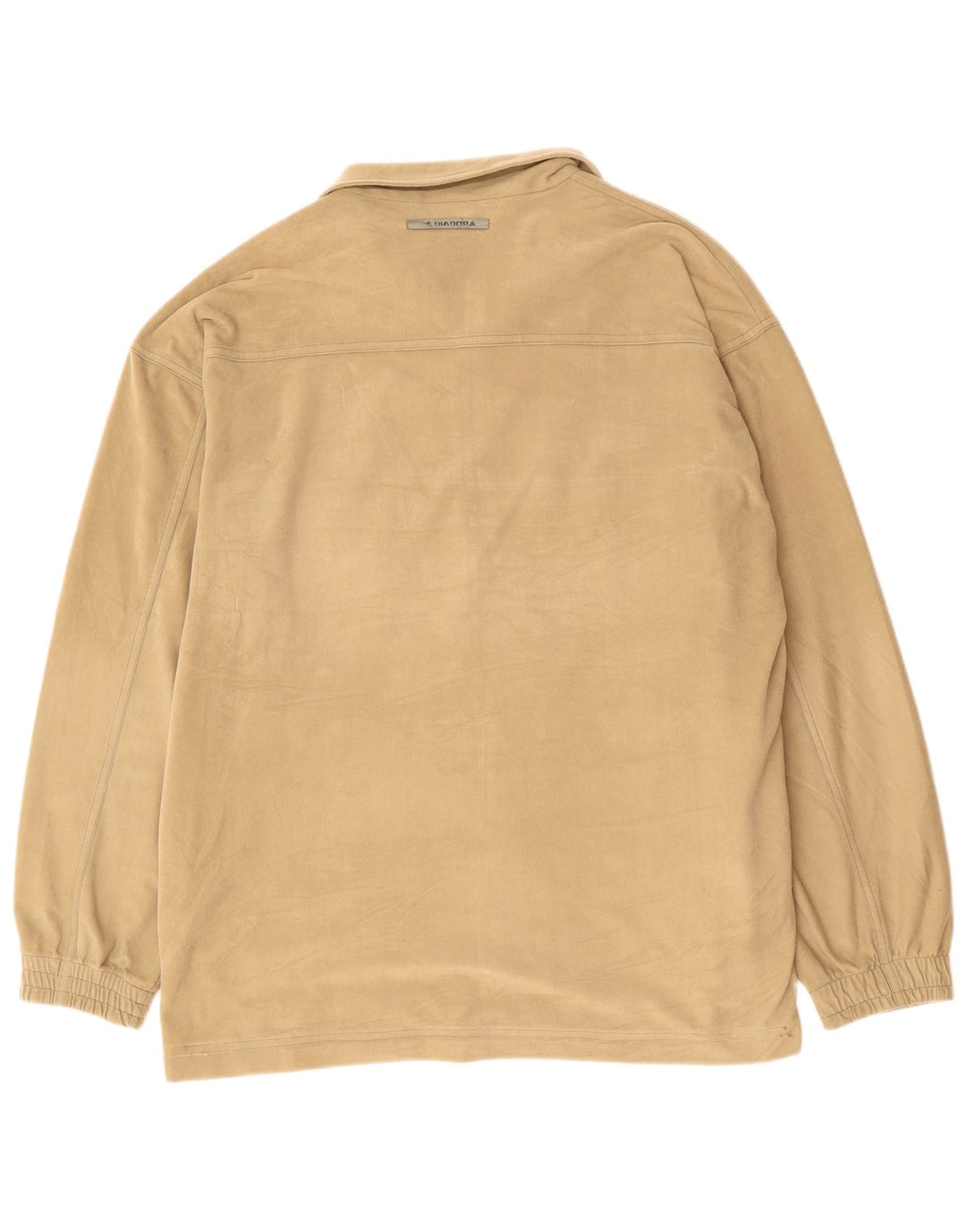 Diadora Chaqueta de chándal para hombre, talla 44, XL, color beige