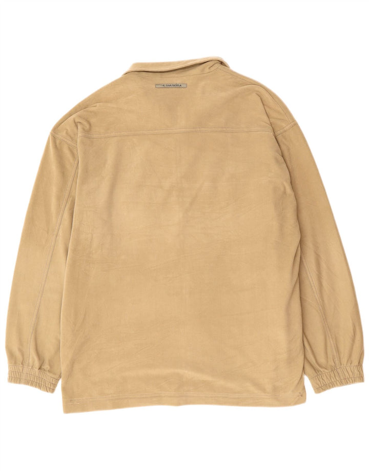 Diadora Chaqueta de chándal para hombre, talla 44, XL, color beige