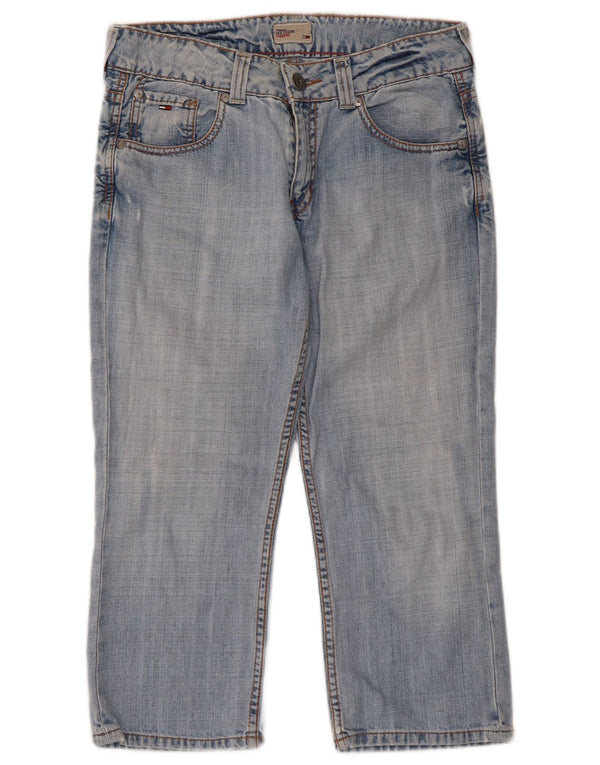 Vaqueros Capri Tommy Hilfiger Mujer W30 L21 Algodón Azul