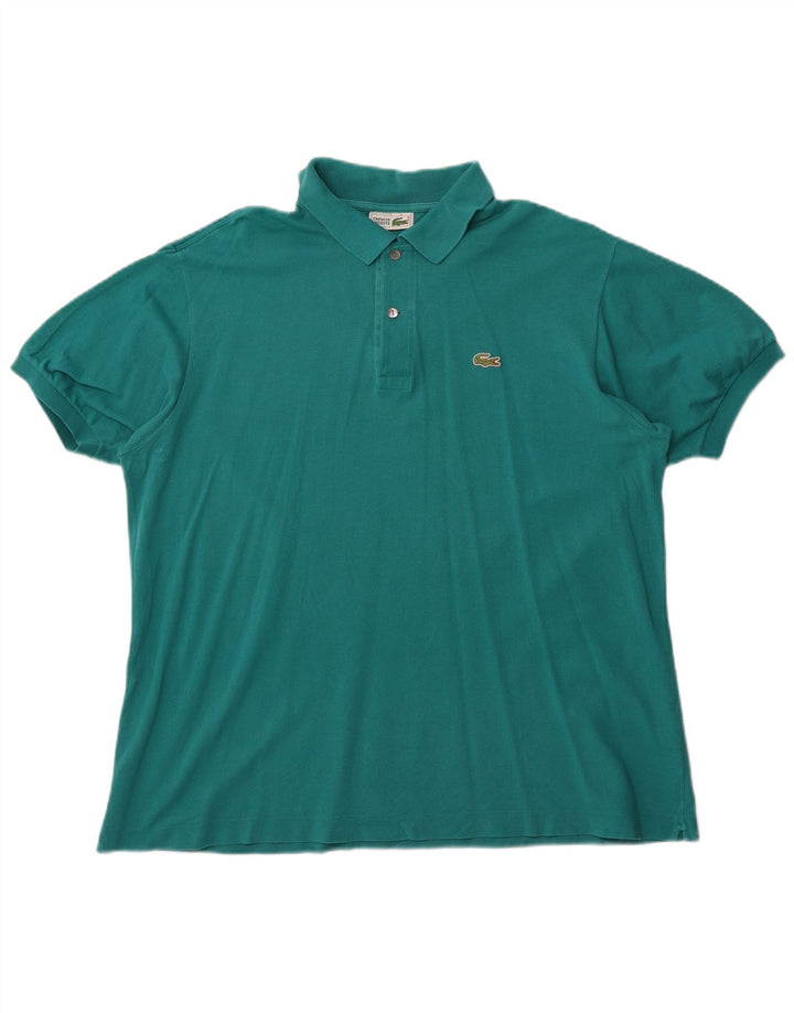 Polo Lacoste para hombre talla 5 grande algodón verde