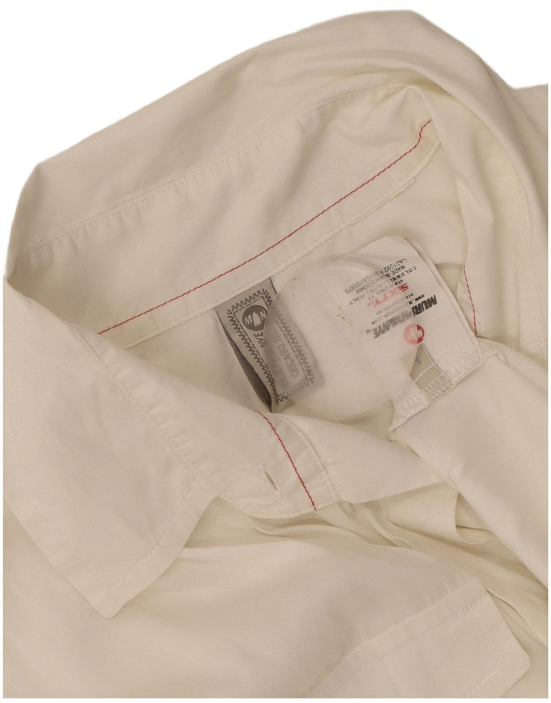 Murphy & Nye Blusa camisera para mujer UK 46 Grande Algodón blanco