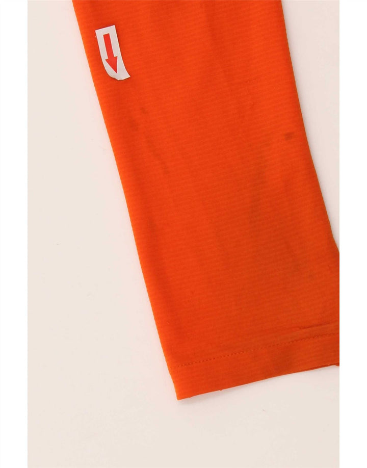 Adidas Chico Aeroready Top Manga Larga 11-12 Años Naranja Poliéster