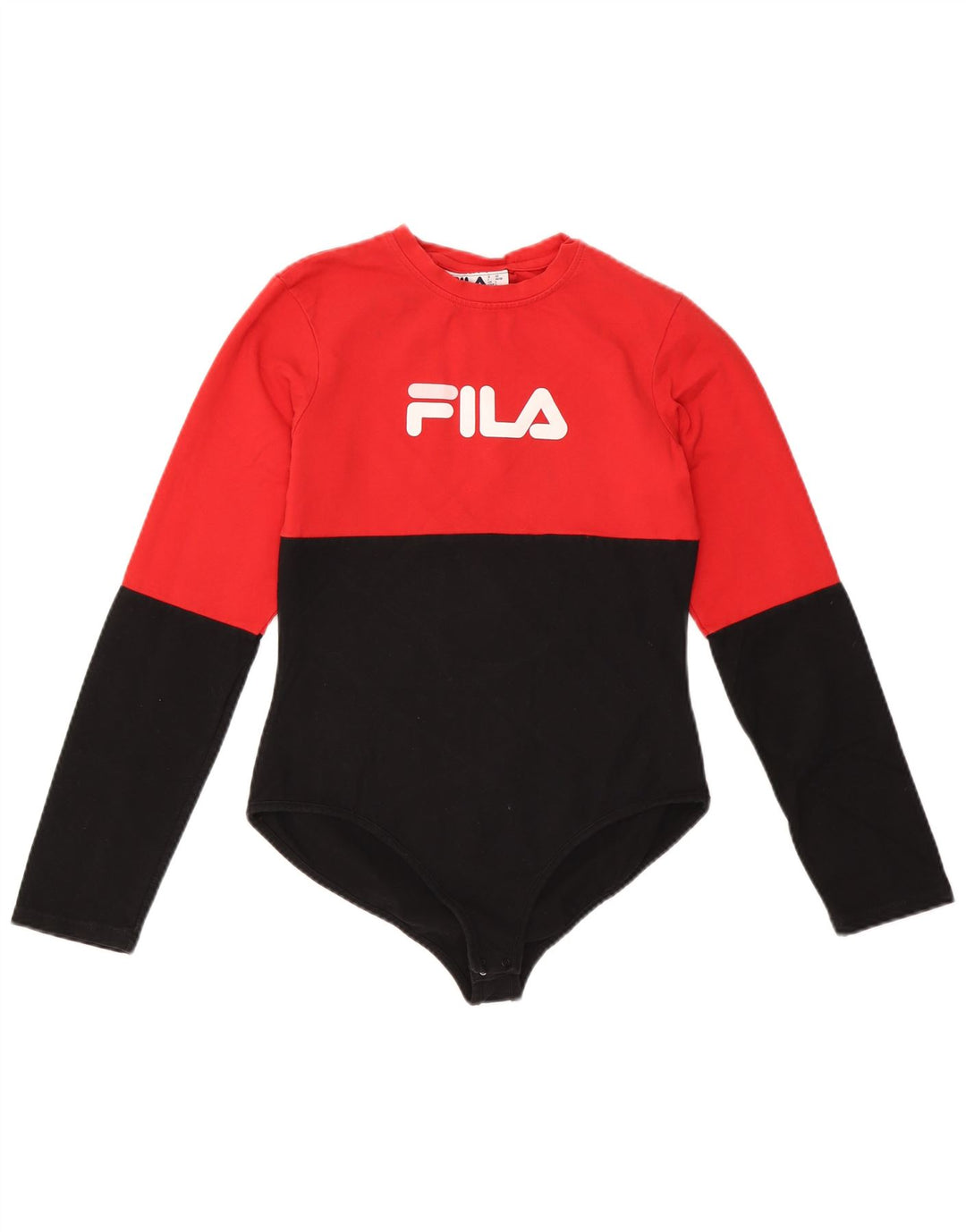 FILA Body gráfico para mujer UK 44 Grande Multicolor Colorblock