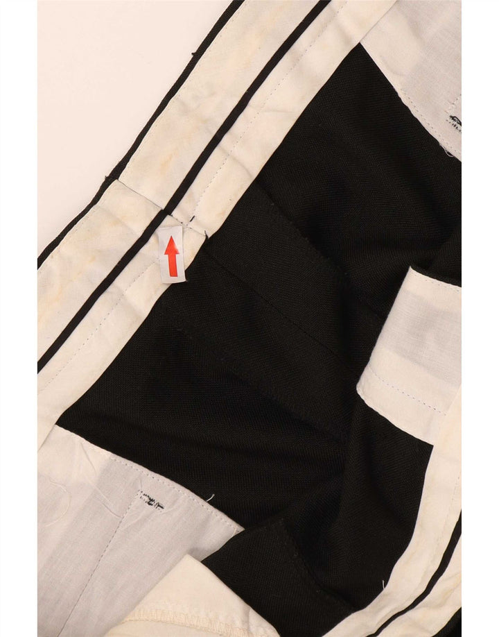 Farah Hombre Pantalón De Traje Recto W42 L30 Negro