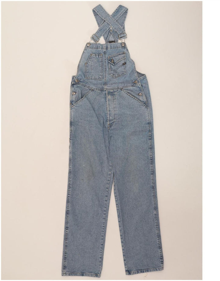 Gas Hombre Cargo Peto Jeans Medio W34 L31 Algodón Azul