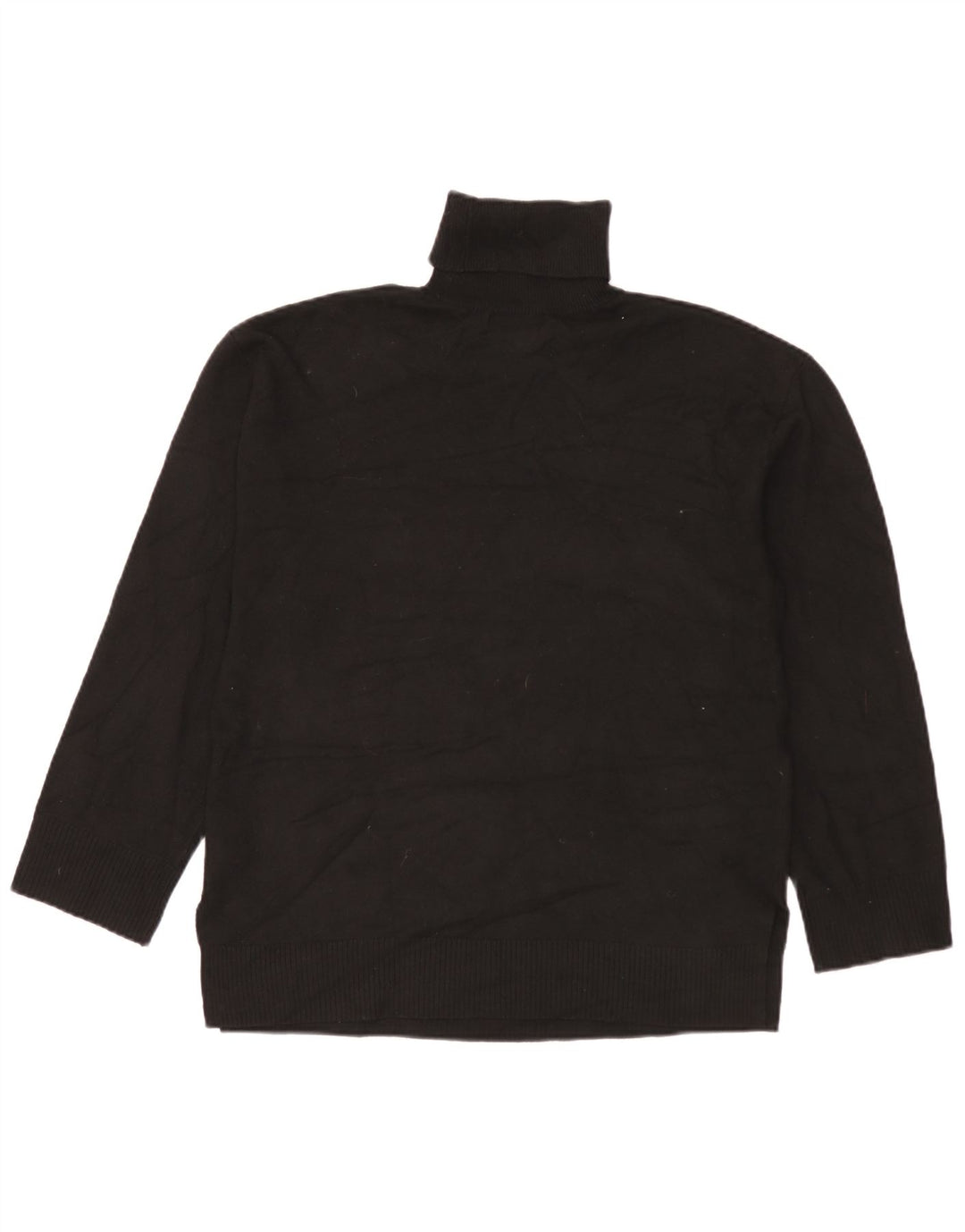 Marks & Spencer - Jersey con cuello vuelto para mujer, talla 40, talla M, color negro
