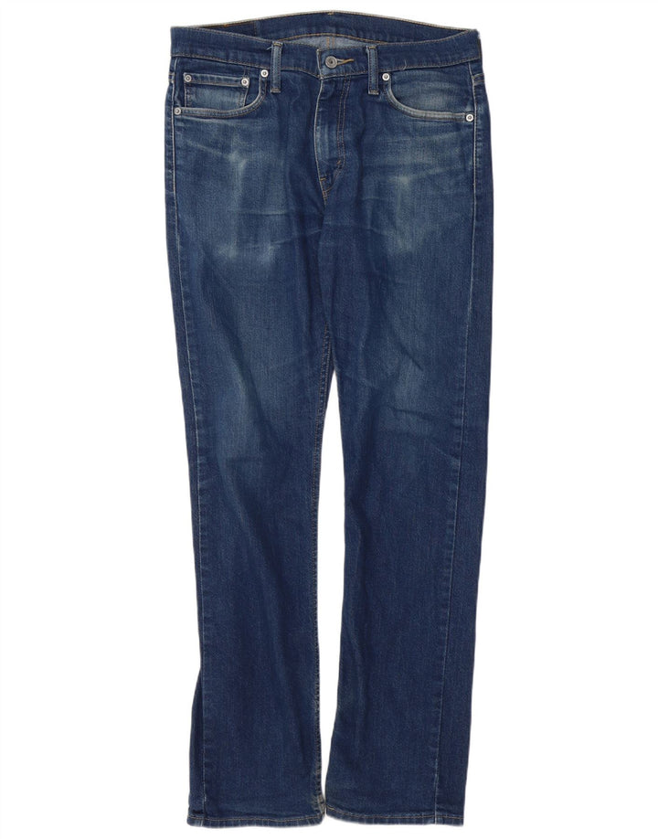 LEVI'S Vaqueros rectos ajustados 513 para hombre W32 L32 Algodón azul
