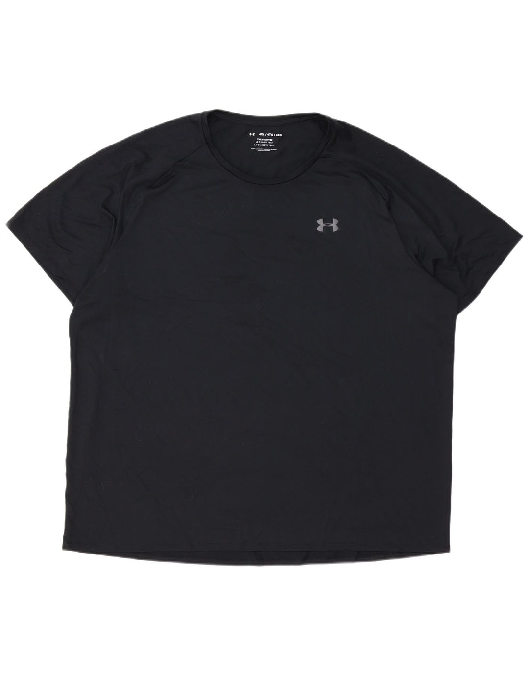 Camiseta UNDER ARMOUR para hombre Top 4XL Negro