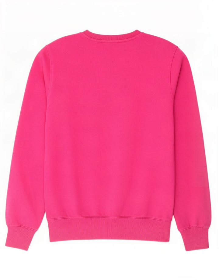 Superdry Sudadera tipo jersey de algodón rosa grande para hombre