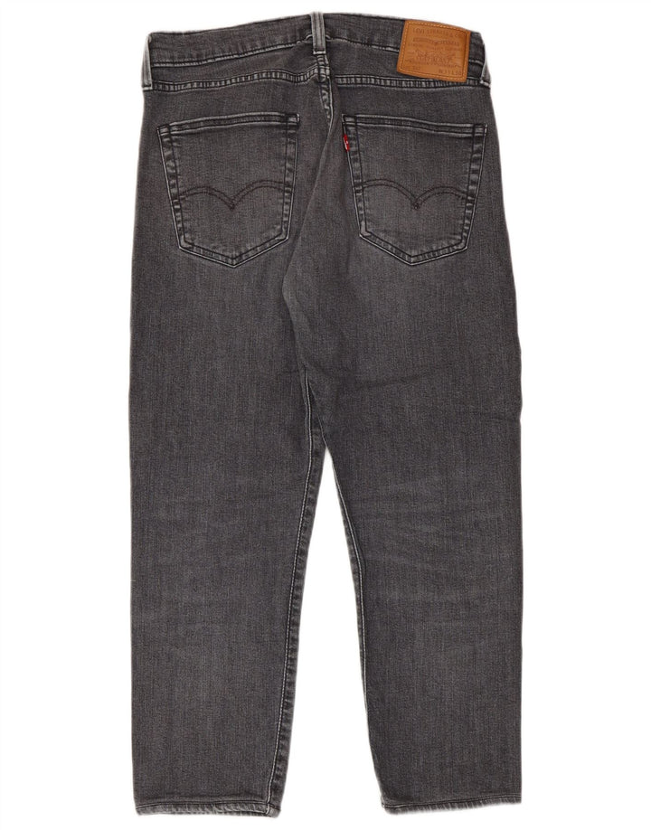 Levi's Vaqueros recortados cónicos 502 para hombre W31 L24 Algodón gris